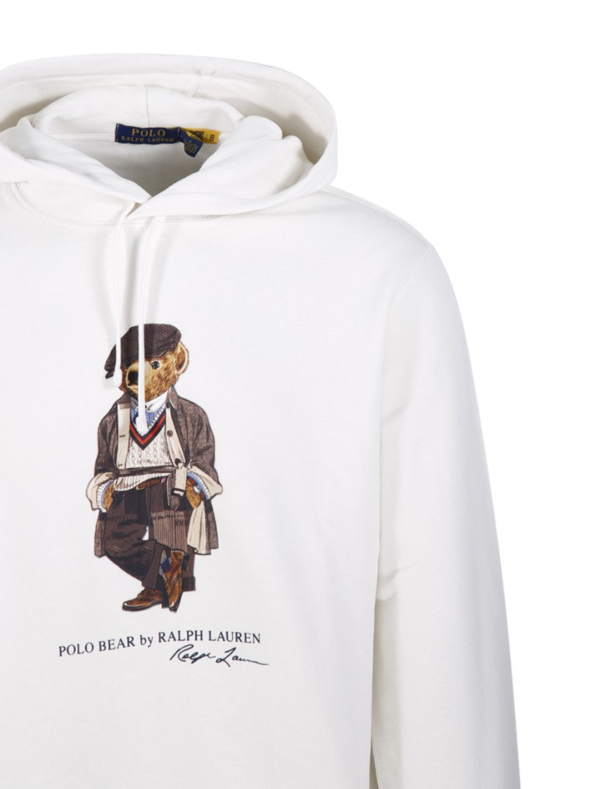 Polo Ralph Lauren Relaxed-Fit Hoodie With Playful Bear Graphic