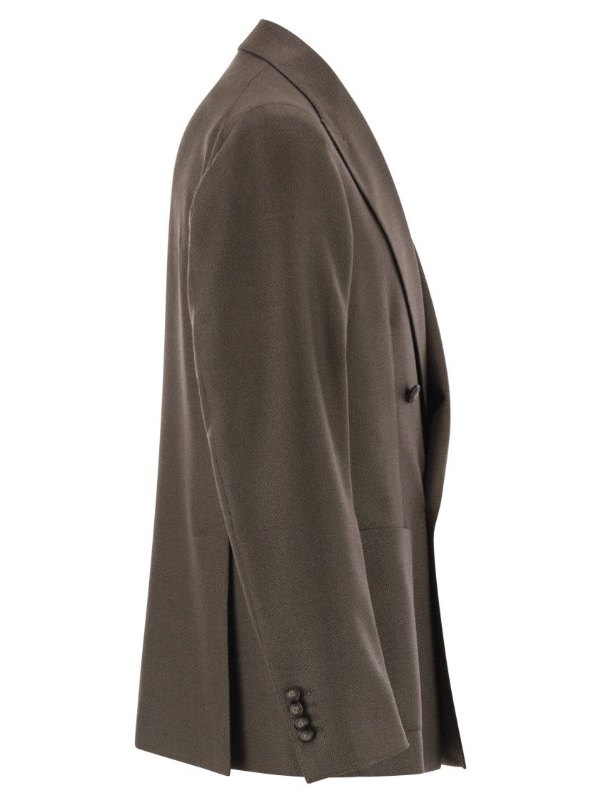 Tagliatore Warner Tobacco Jacket