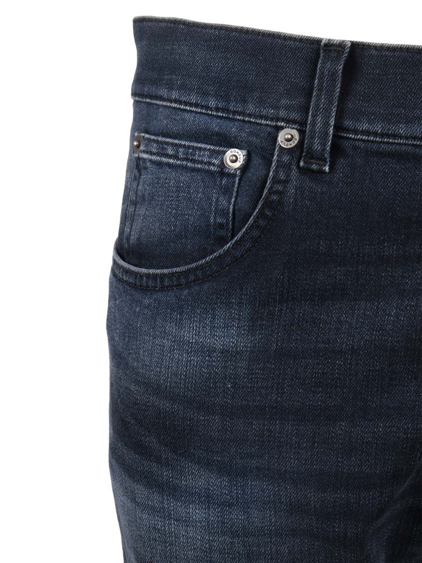 Dondup Dian Slim Fit Tailored Straight-Leg Pants