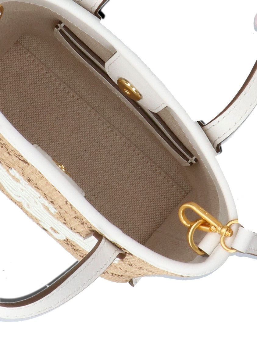 Mcm Logo Tote Bag – Beige