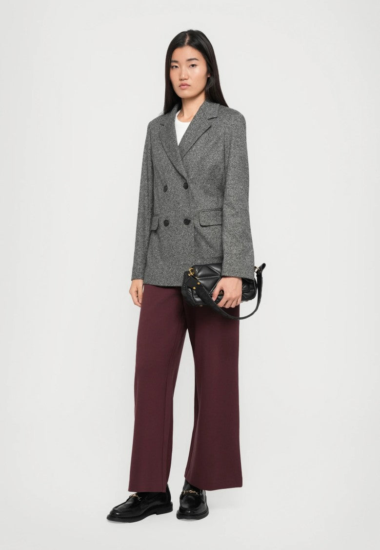 Max Mara Wide-Leg Pants With Smooth Front