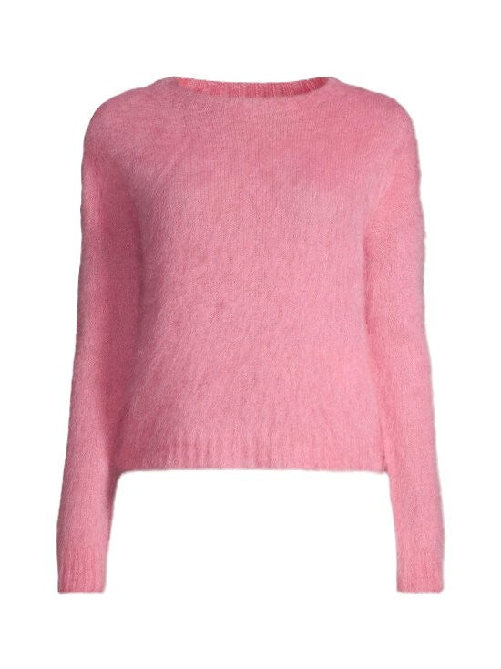 Max Mara Soft Knit Sweater With Round Neckline
