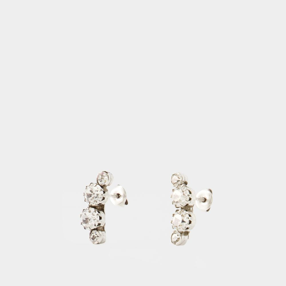 Isabel Marant Half Long Earrings - Metal - Silver