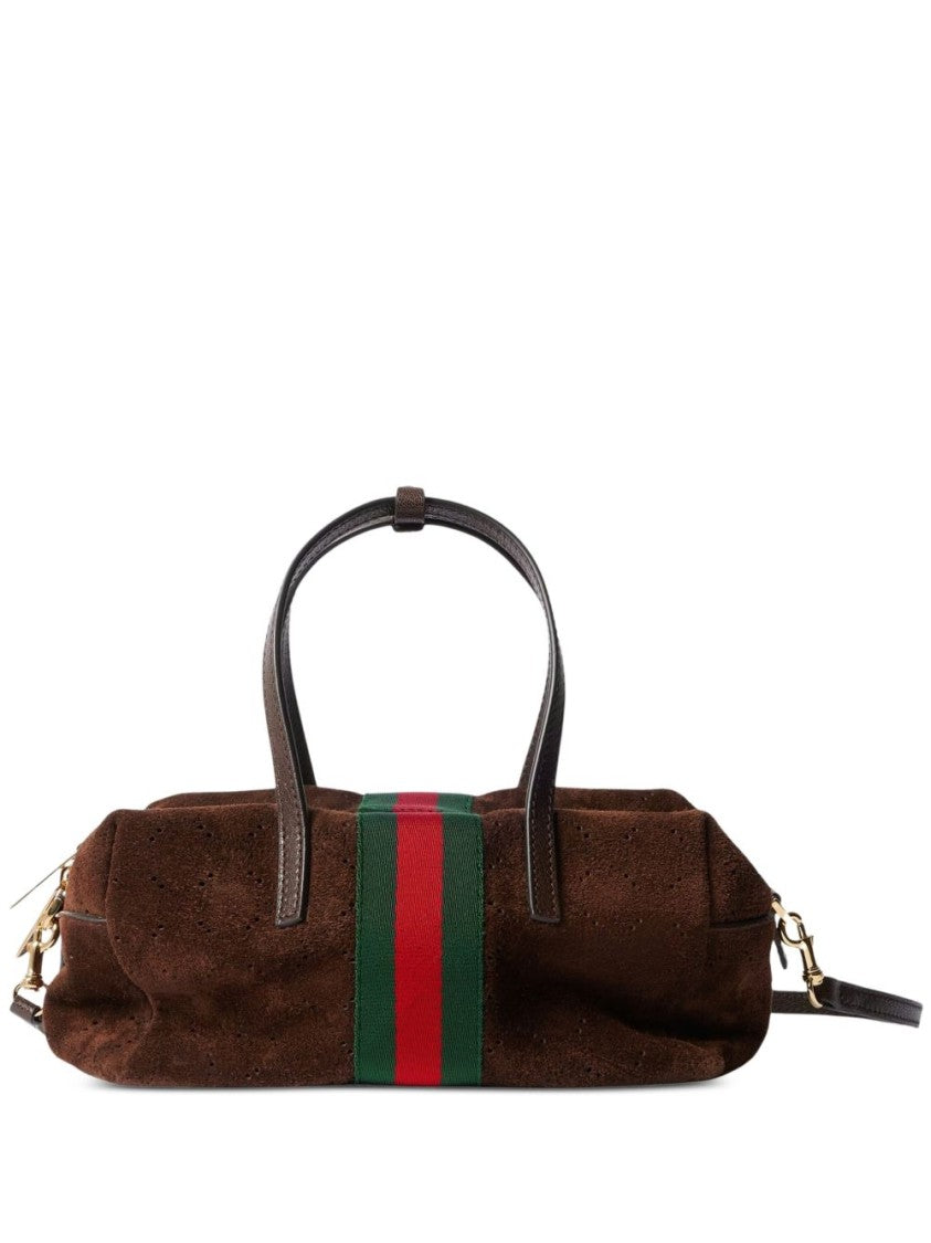 Gucci Textured Calfskin Handbag