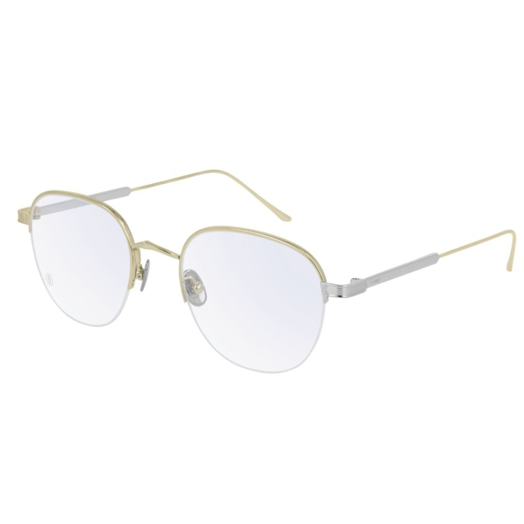 Cartier Ct0164o Titanium Frame Eyeglasses
