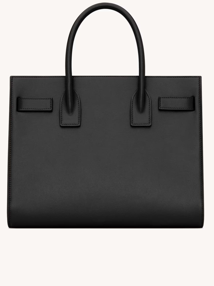 Saint Laurent Sdj Baby Structured Rectangular Leather Handbag