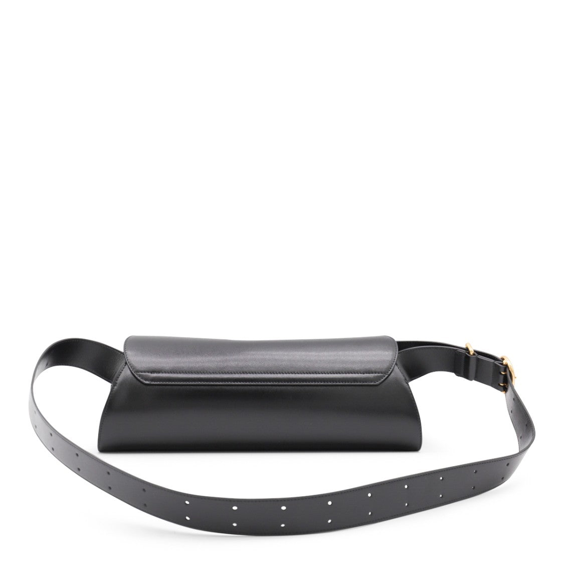 Jil Sander Cannolo Large Shoulder Bag With Curved Flap And Adjustable Strap
