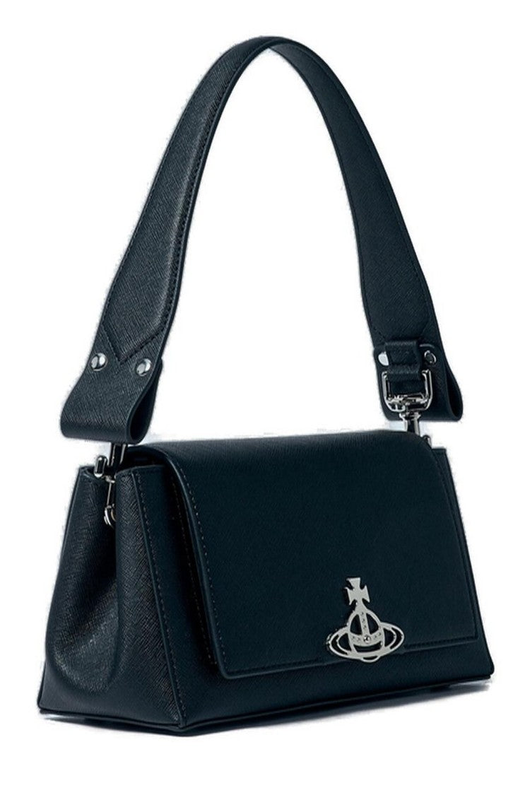 Vivienne Westwood Hazel Shoulder Bag – Black