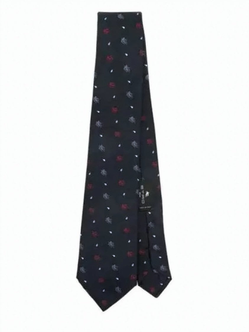 Etro Silk Necktie With Motif