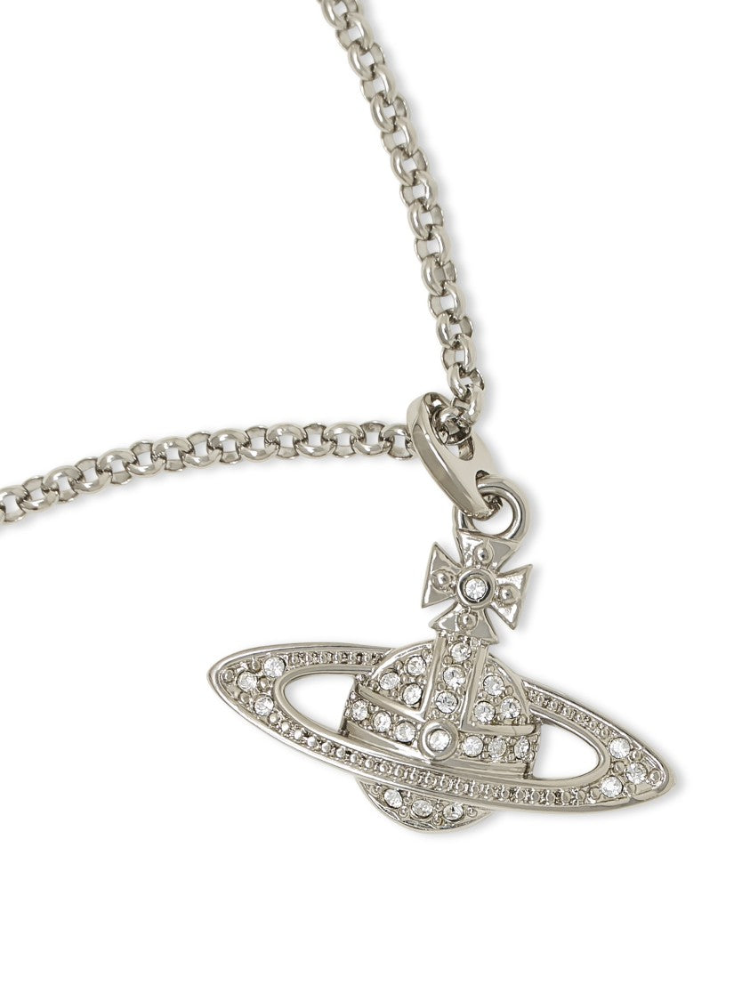 Vivienne Westwood Mini Bas Relief Pendant Necklace With Celestial-Inspired Charm