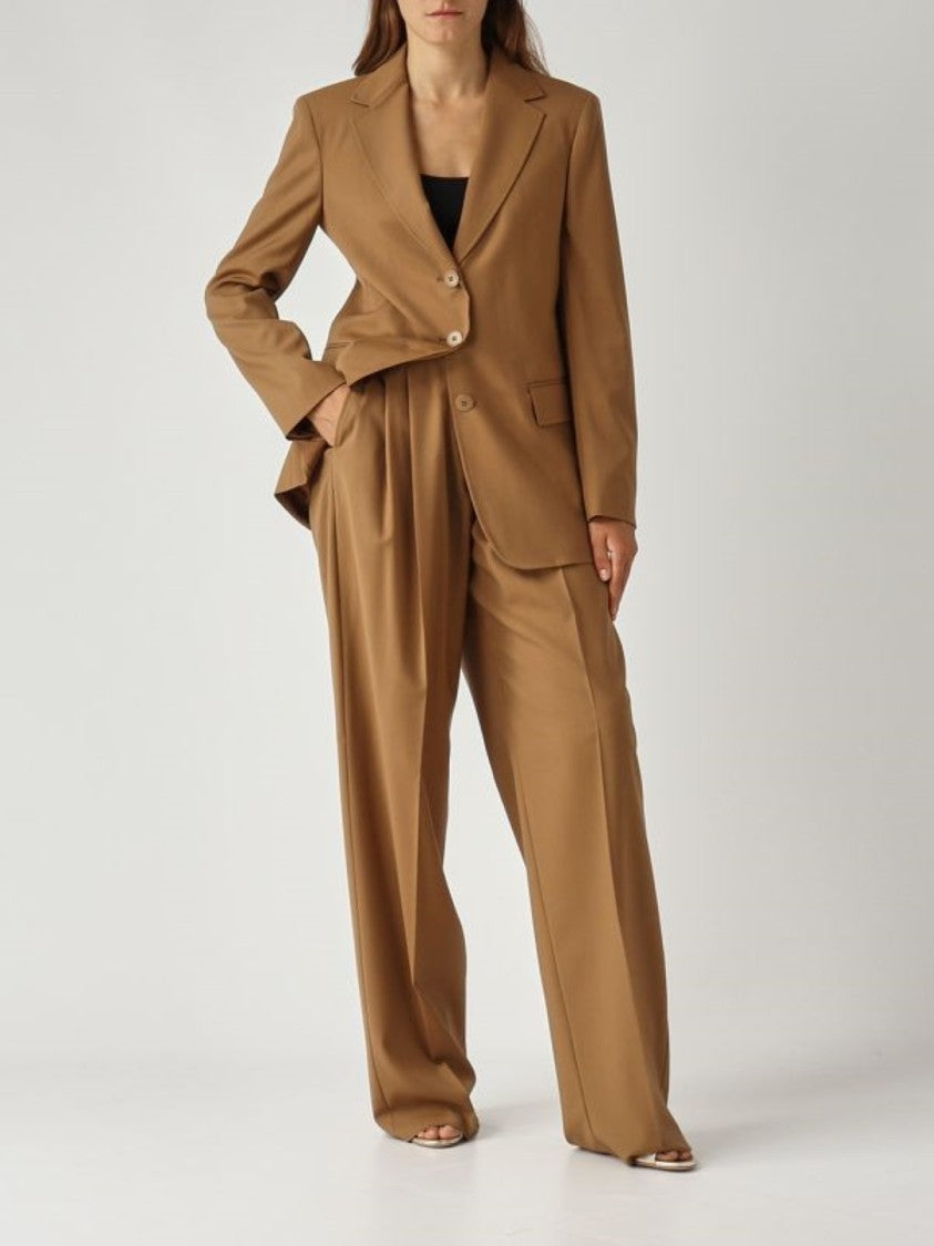 Max Mara Tailored Single-Breasted Jacket With Structured Shoulders