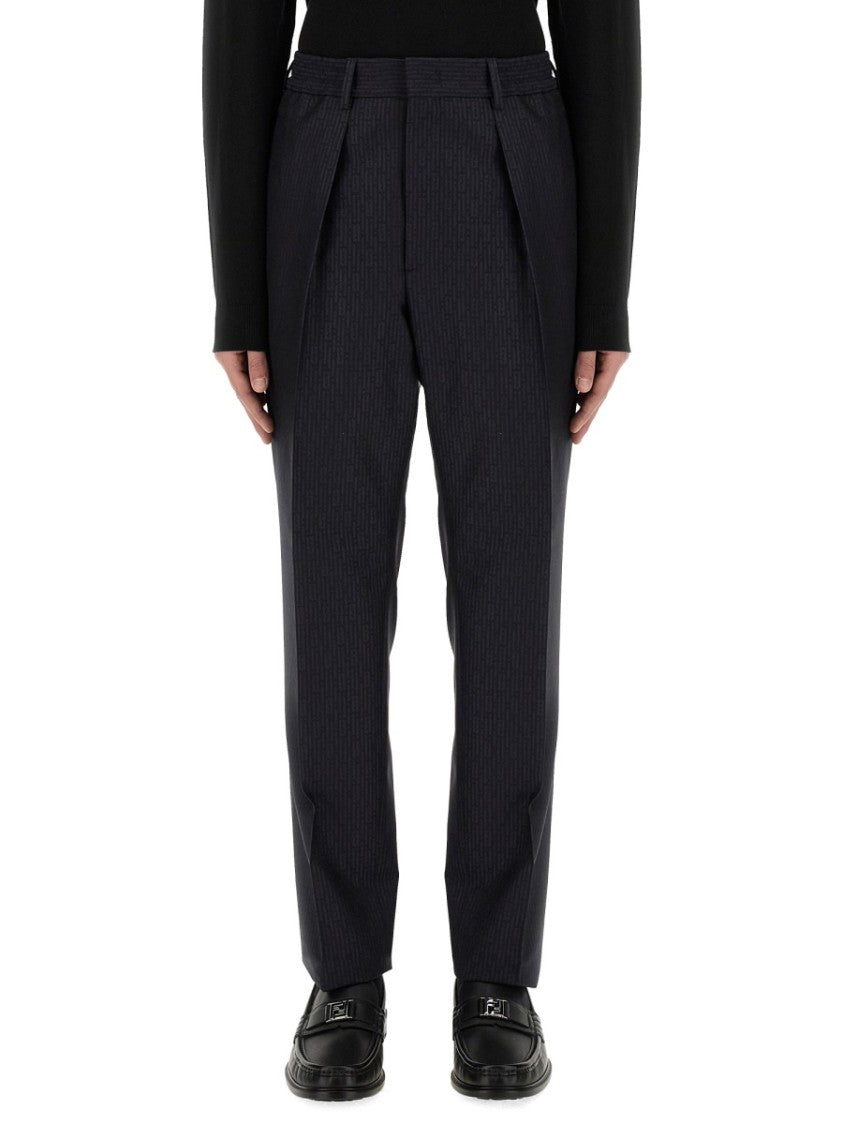 Fendi Tailored Wool Trousers