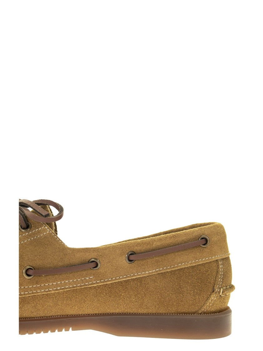Paraboot Barth - Suede Boat Shoes