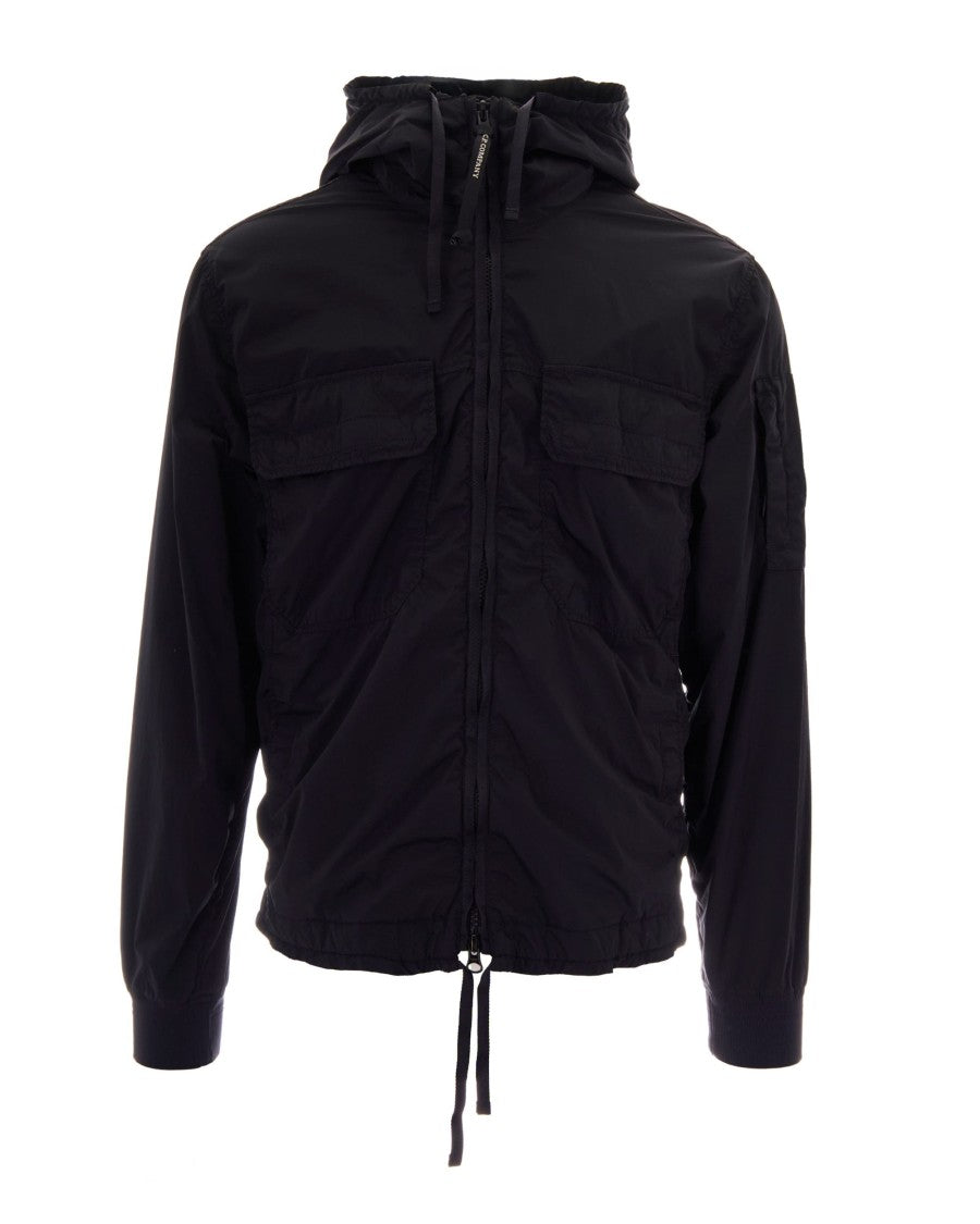 C.P. Company Nycra-R Bomber Jacket With Lens Detail