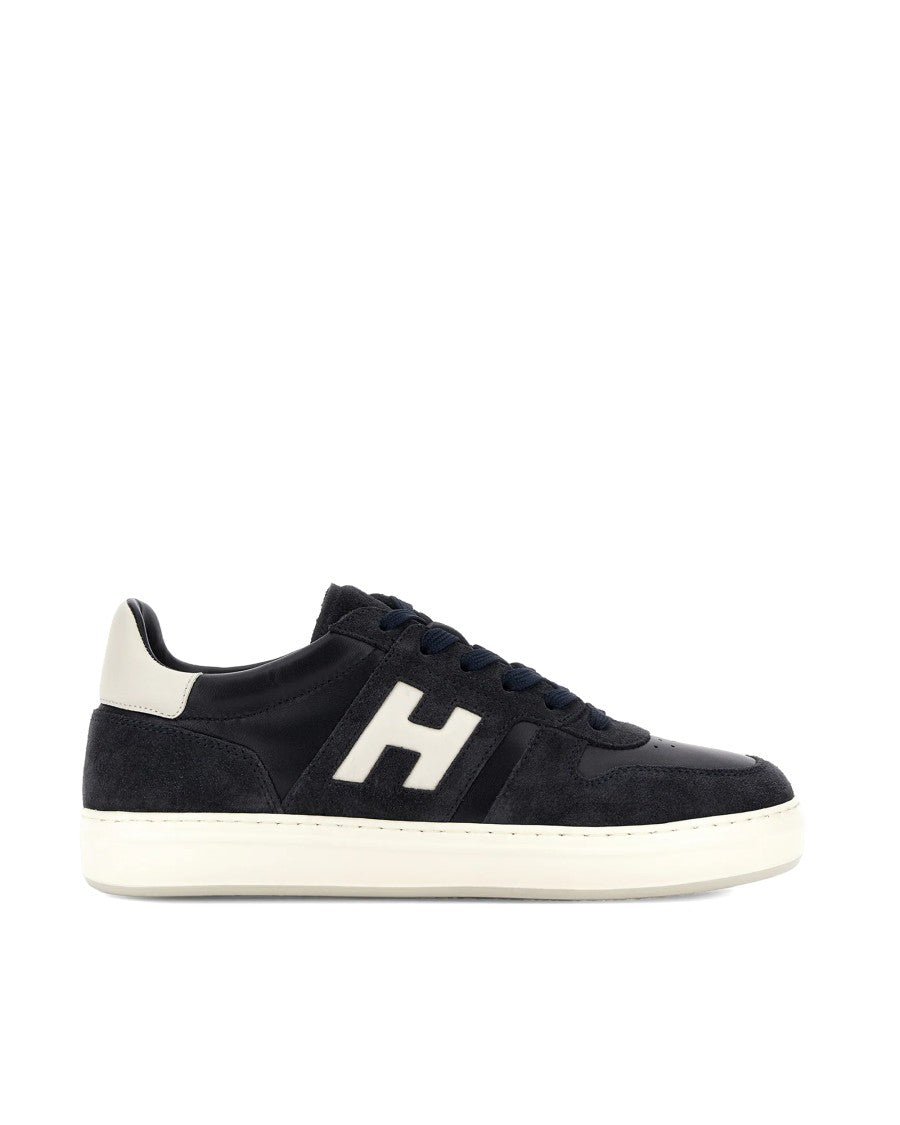 Hogan H-Tv Sneakers In Navy Blue