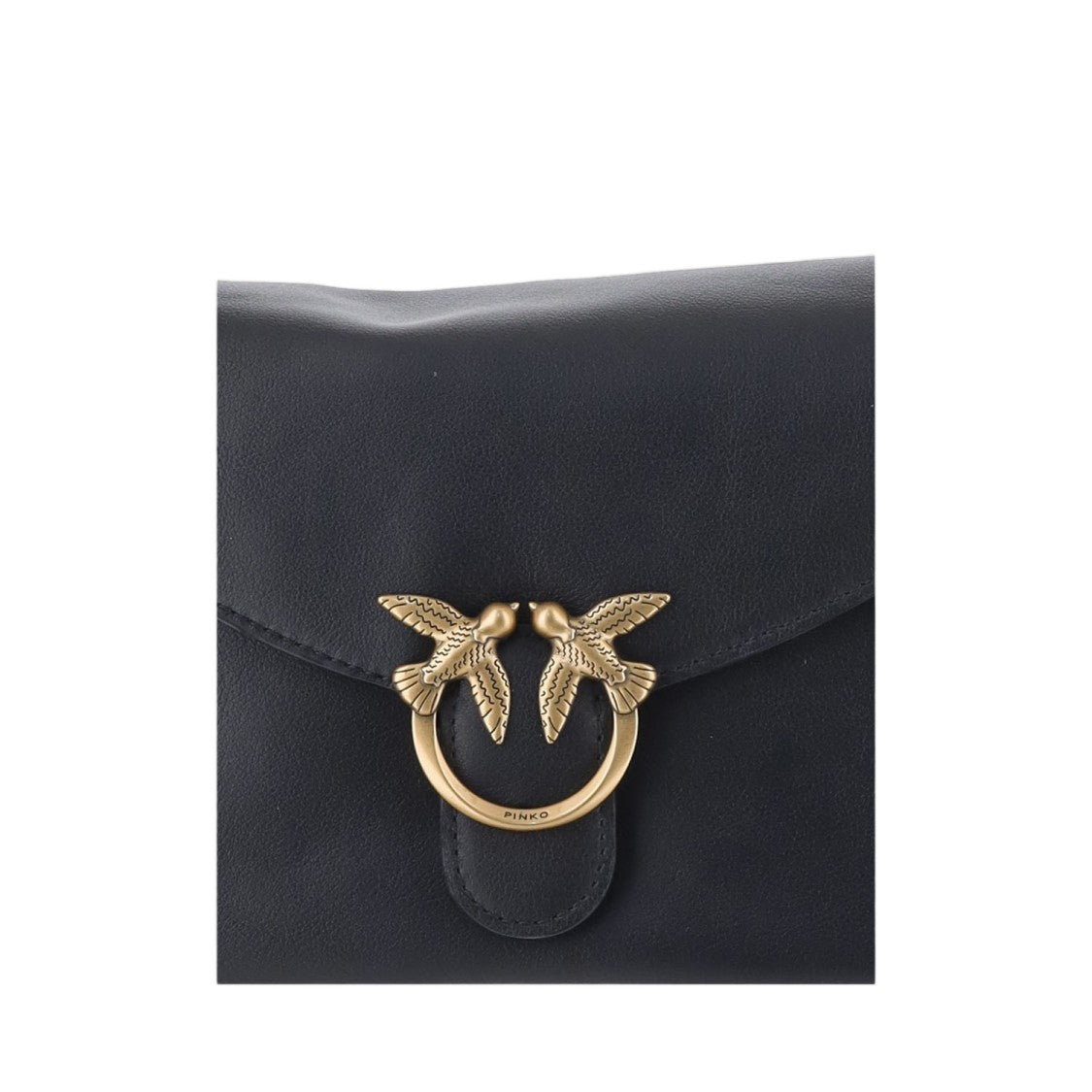 Pinko Structured Clasp Shoulder Bag