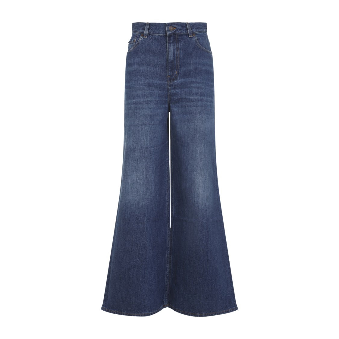 Chloé Night Blue Cotton Jeans