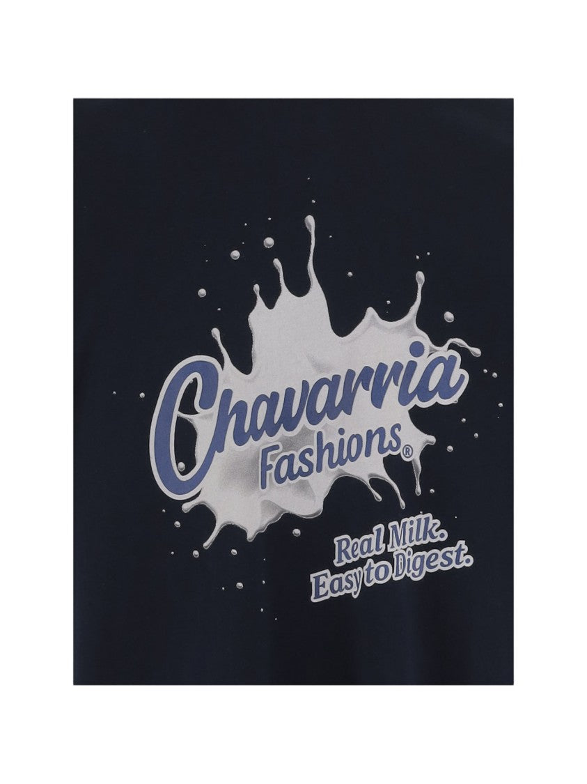 Willy Chavarria Graphic Print Cotton T-Shirt With Relaxed Fit