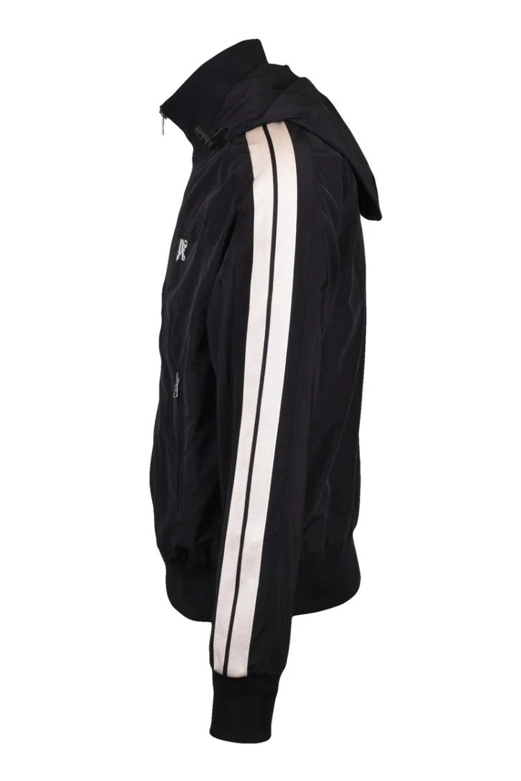 Palm Angels Monogram Nylon Coat - Black
