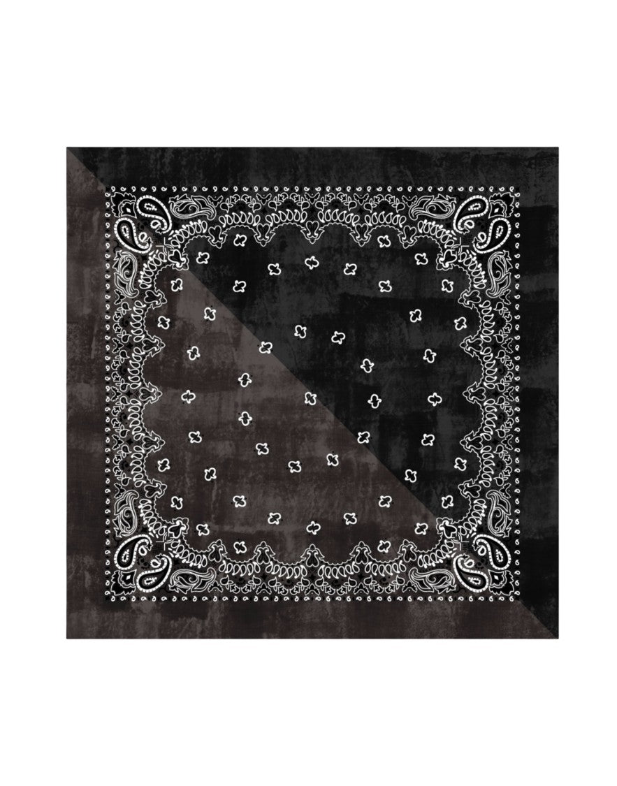 Destin Large Square Scarf With Bandana-Inspired Pattern