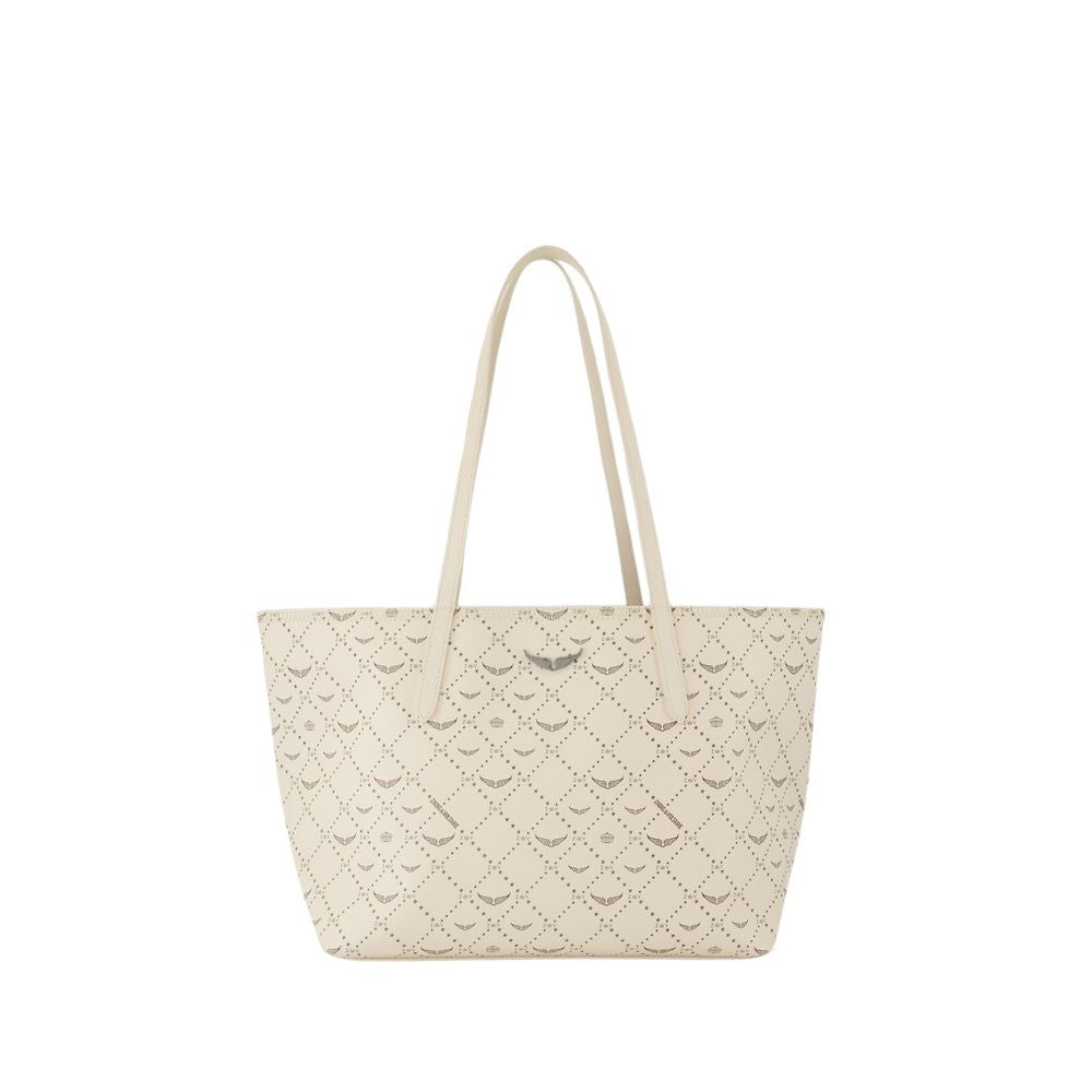 Zadig & Voltaire Z Shopper Monogram Shopper Bag - Synthetic - White
