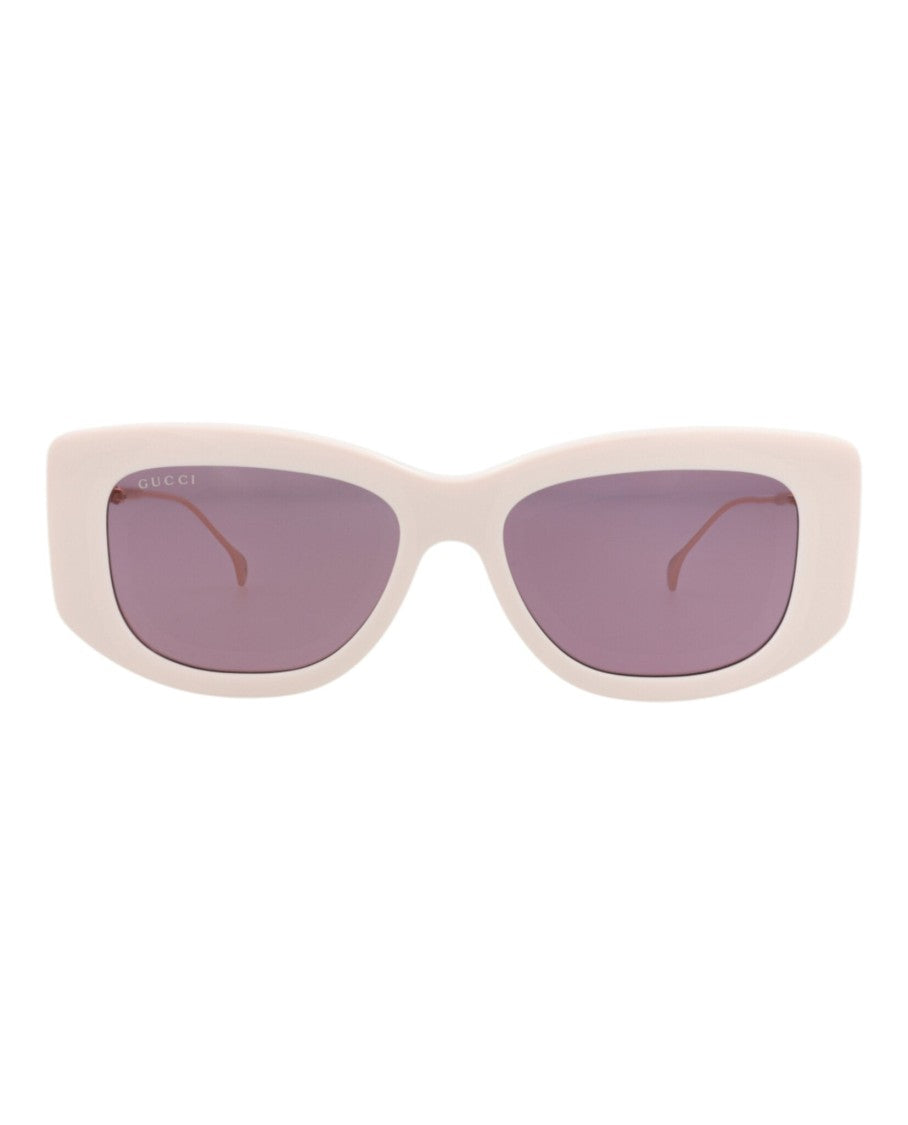 Gucci Square-Frame Injection Sunglasses
