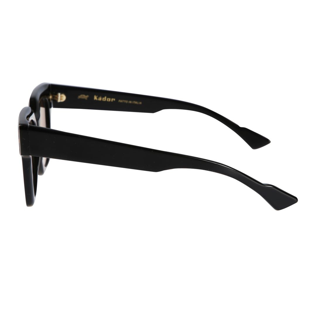 Kador Portofino/N Bold Leopard Print Accent Square Frame Sunglasses