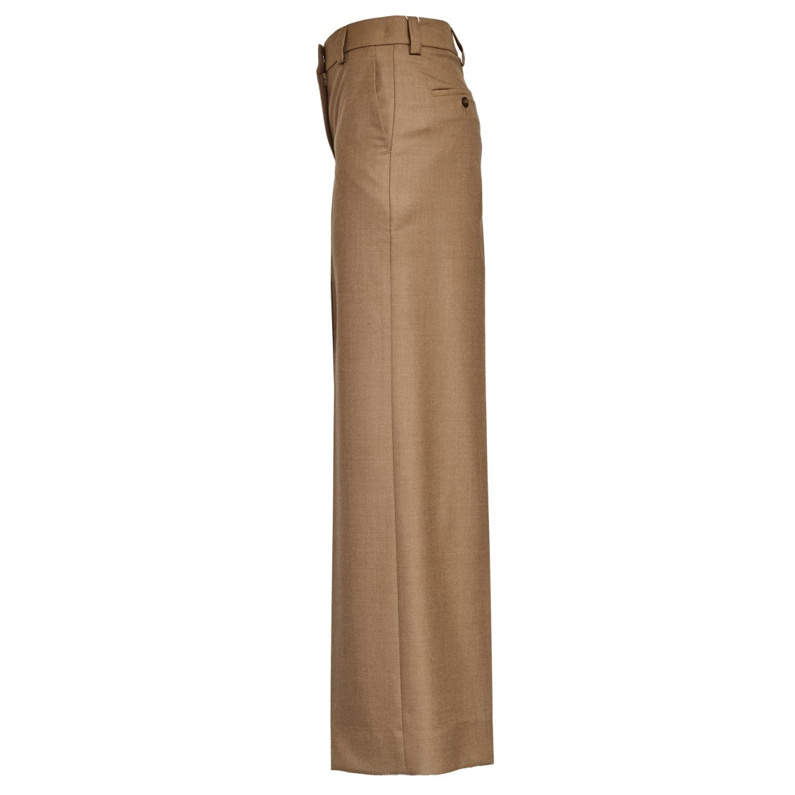 Incotex Straight Wide-Leg Trousers With Concealed Closure