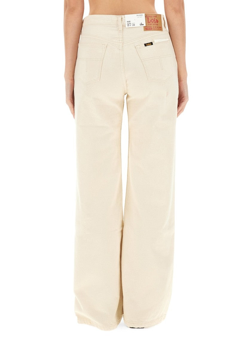 Lois Dpp High-Waist Wide-Leg Pants