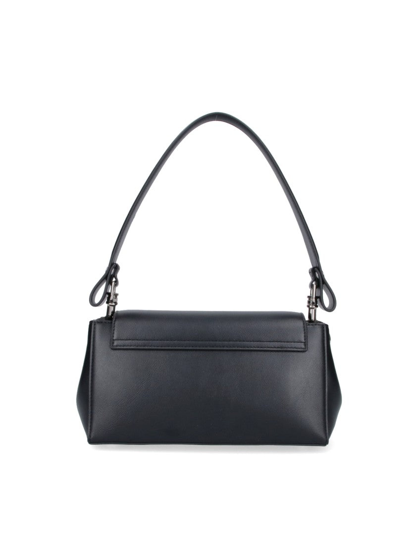 Vivienne Westwood Black Hazel Faux Leather Shoulder Bag