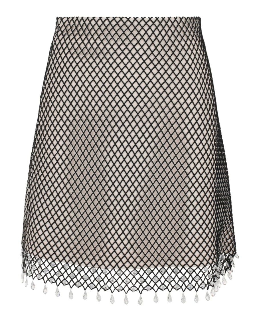 Burberry Lace Midi Pencil Skirt