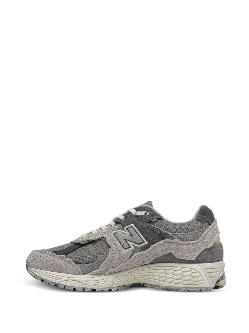 New Balance Layered Grey Sneakers With Textured Design