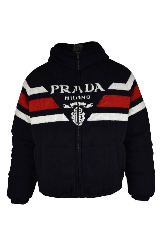 Prada Padded Wool And Cashmere Down Jacket