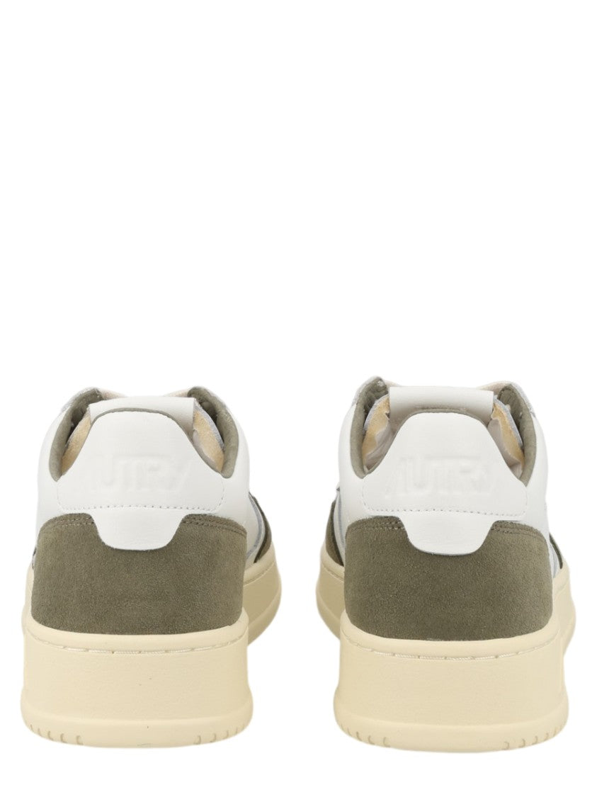 Autry Medalist Low Leather Suede Low-Top Sneakers