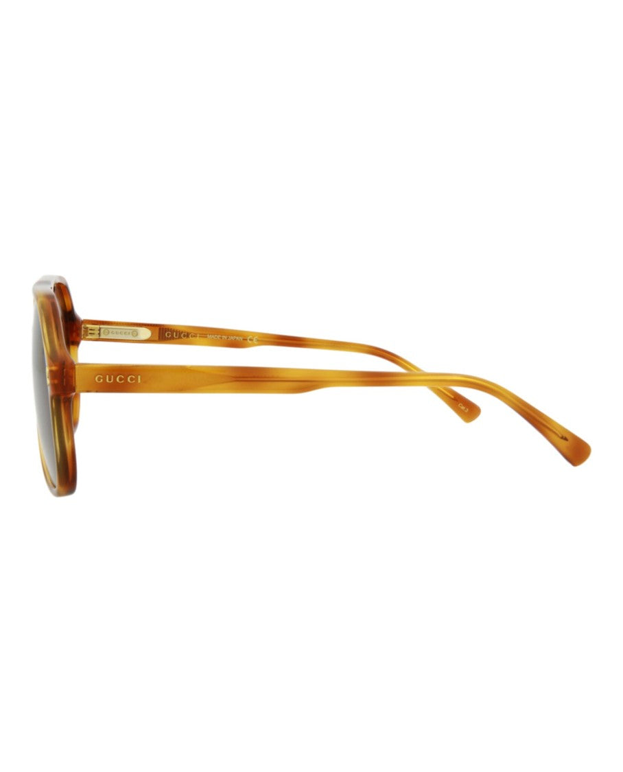 Gucci Aviator-Style Acetate Sunglasses