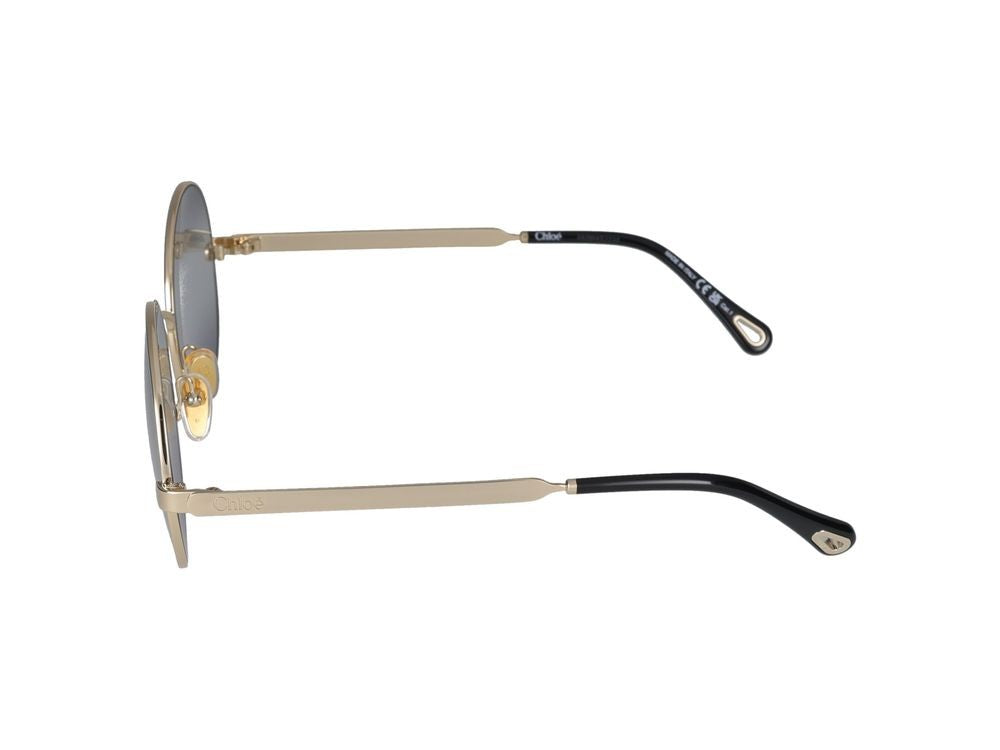 Chloé Sunglasses Chloé Ch0281s 001 Gold Gold Grey 59/17/140