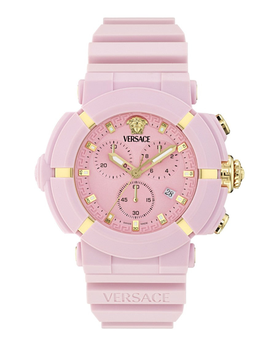 Versace Real Active Chrono Silicone Watch
