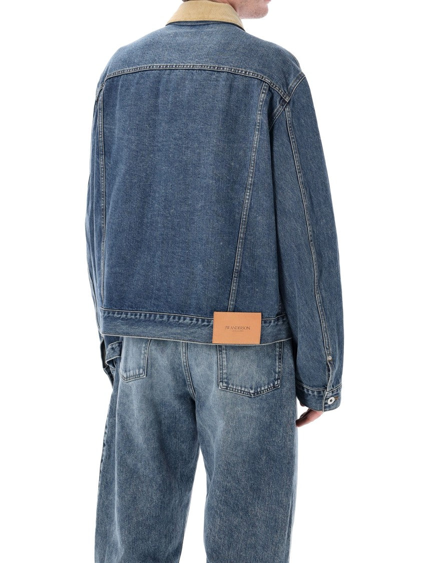 J. W. Anderson Corduroy Collar Denim Jacket