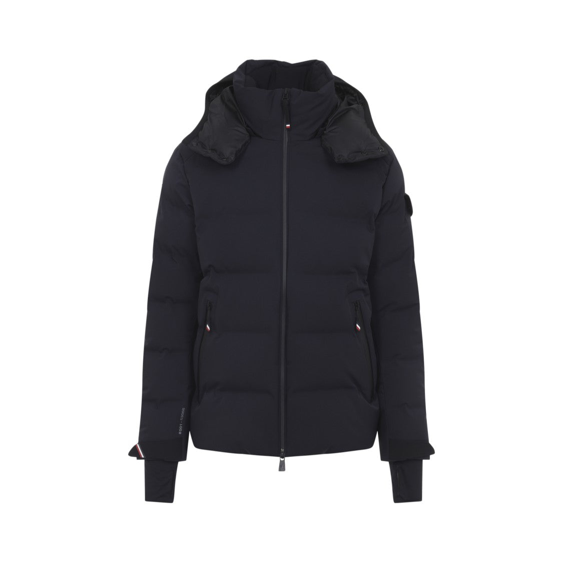 Moncler Grenoble Padded Quilted Down Jacket With Detachable Hood