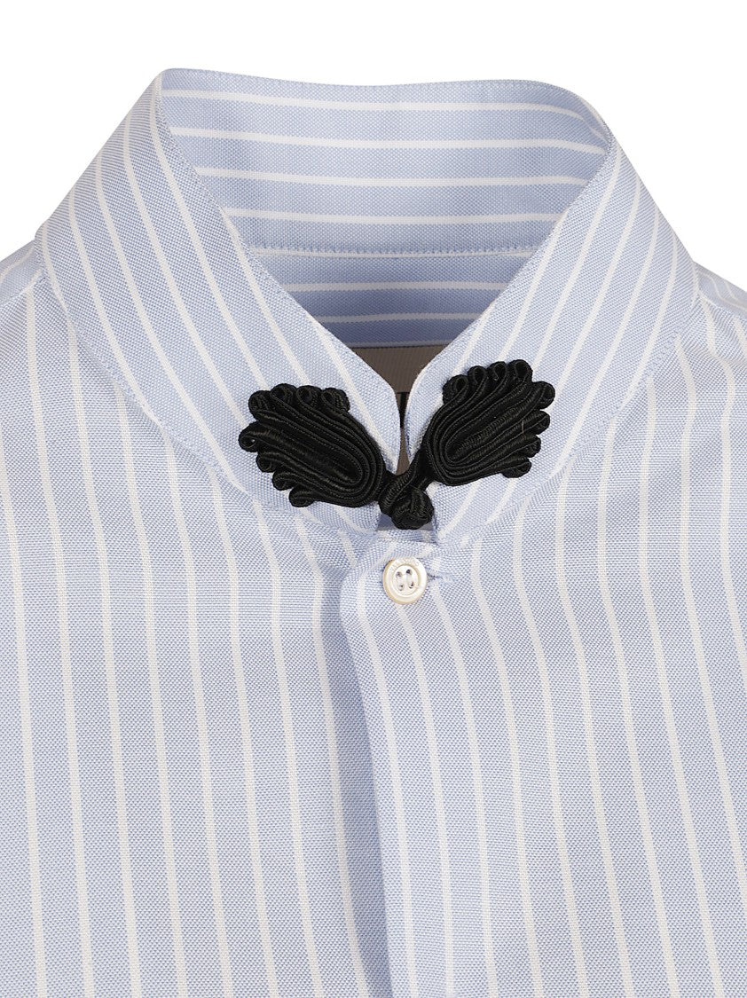 Valentino Garavani Elegant White Shirt With Embroidered Motif