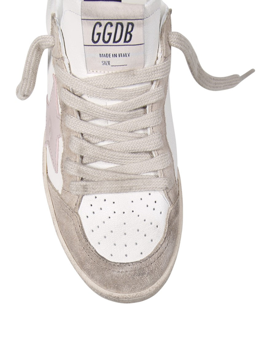 Golden Goose Ballstar Nappa Upper Suede Toe Sneakers