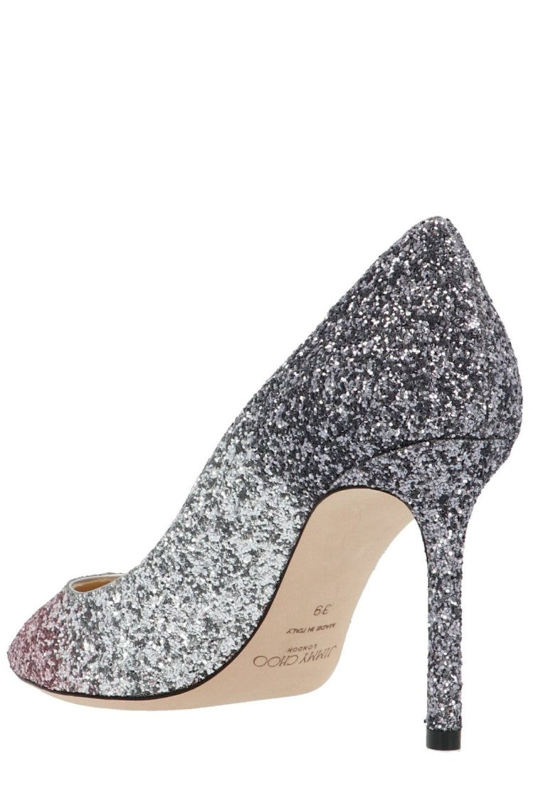 Jimmy Choo High Heel Pumps With Pointed Toe Design