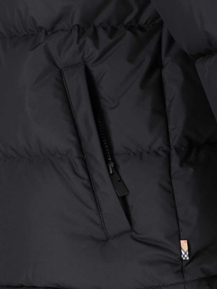 Burberry Black Hooded Ambleside Down Jacket