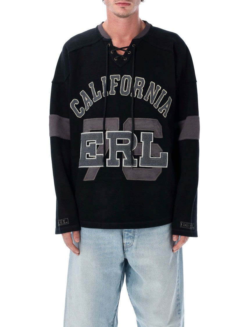 Erl Laced Hockey Sweatshirt