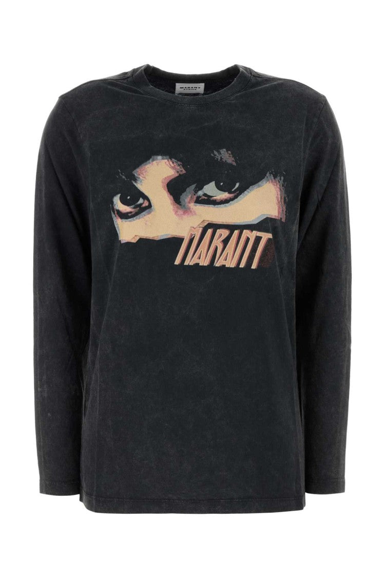 Isabel Marant Étoile Slate Cotton Marine T-Shirt