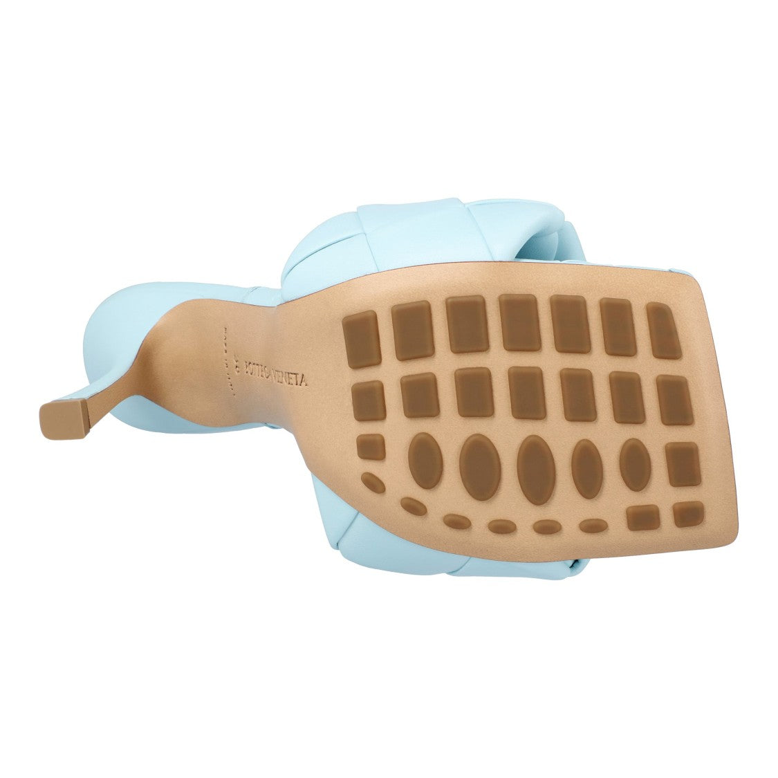 Bottega Veneta Lido Mule Blue