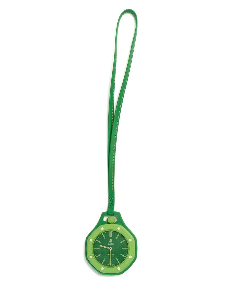 Swatch Green Bioceramic Sistem51 Pocket Watch