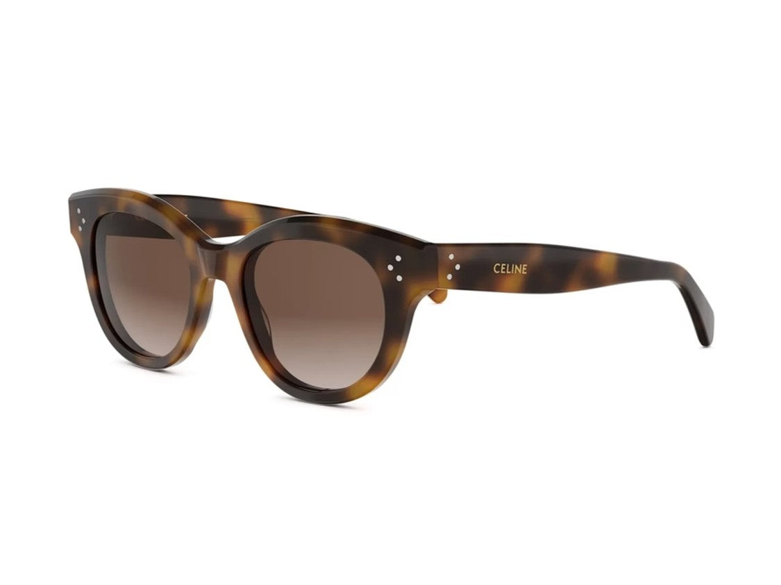 Celine Tortoiseshell Cl40332i Gradient Acetate Sunglasses