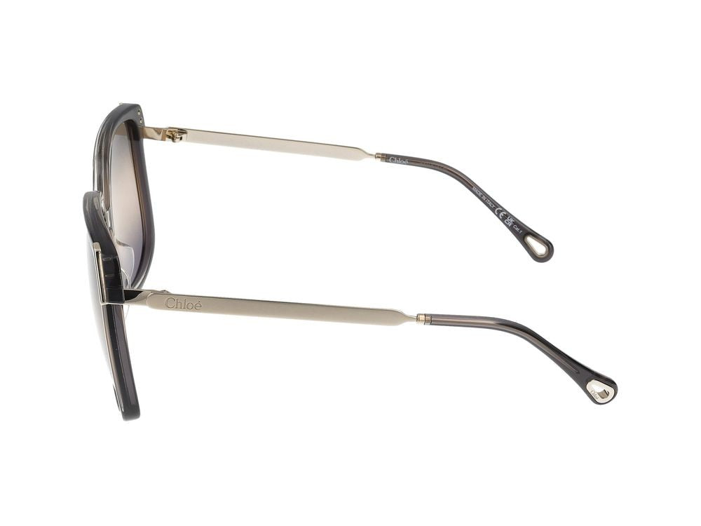 Chloé Sunglasses Ch0286s 009 Grey Gold Blue 60/15/140