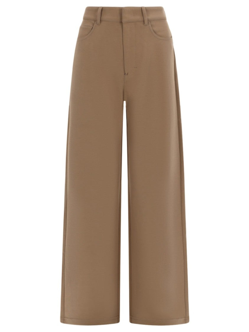 Max Mara High-Waisted Wide Leg Pants With Structured Silhouette
